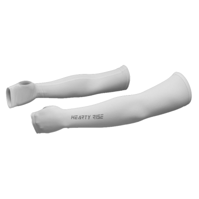Рукава Hearty Rise Cooling UV Protection arm sleeves with thumbhole, размер M, цвет белый HU-2703W-M