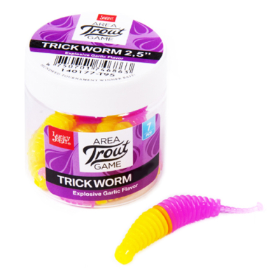 Слаг Lucky John Pro Series Trick Worm 2.0" цв. T95 10шт.
