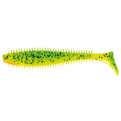 Силиконовая приманка Fox Rage Spikey Shad Bulk 4.75"/120mm - Lemon Tiger NSL529
