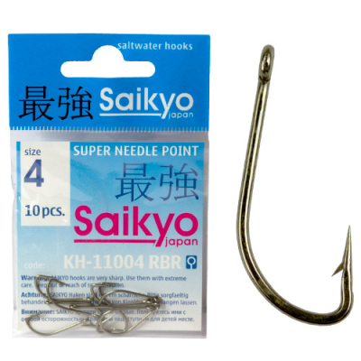 Крючки Saikyo KH-11004 Crystal BR  №10 (10шт)
