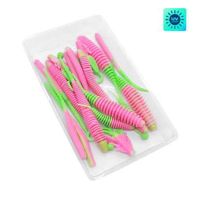 Силиконовая приманка Chuper Trout Mix 2.0 Сыр Sosa Barbie UV+ Sun Green