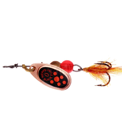 Блесна вращающаяся Mepps Black Fury Orange MCH CU №0