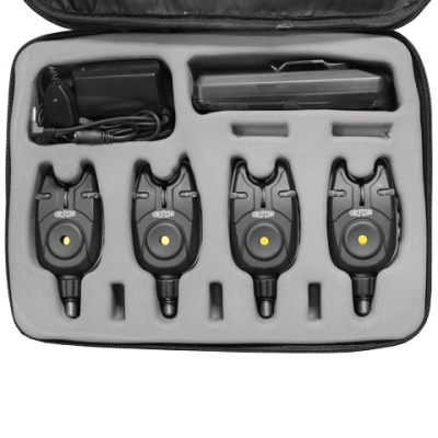 Grfish Набор 4 цифровых сигнализаторов GRBA#04-4 и принимающее устройство