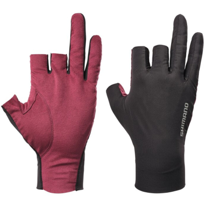 Перчатки мужские Shimano GL-006Y BK.RED, р. 2XL