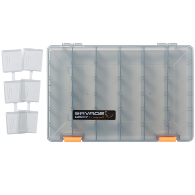 Коробка Savage Gear Lurebox 5A Smoke 27.5x18x4.5см, арт.76775