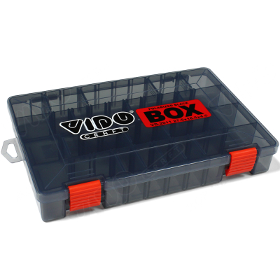 Коробка для приманок Vido Craft VD-2011 Polarized Black Box, размер 27.5х18.5х4.5см