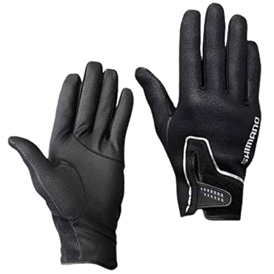 Перчатки Shimano GL-095Q (Размер JP XL) Цвет Чёрный