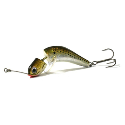 Воблер Jigwobbler 8/29 цв. d3 yellow jaguar