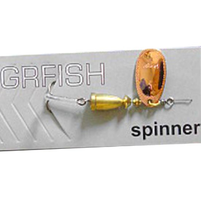 Блесна вращающаяся Grfish Vibration Spinner #5  11g, медь