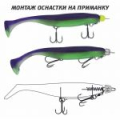 Оснастка стингер со спиралью Vido Craft JIG Spring Soft Baits, размер XL