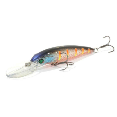 Воблер Sprut Rei 3D 90F (Floating/90mm/12g/3,5-5m/CRBK-3D-STR)
