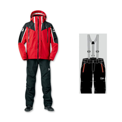 Костюм дождевой Daiwa DR-1504 Rain Suit 2XL (red)