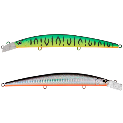 Воблер Strike Pro Top Water Minnow 130, 130 мм, 15 гр. JL-158F#GC01S/A70-713S