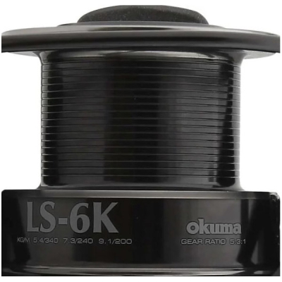 Okuma LS 6K reel and Custom Black rod Review 