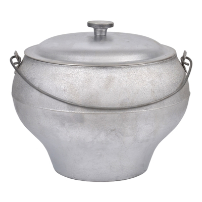 Казан уссурийский с крышкой д.200 объем 6 л Силумин (БКУ06)