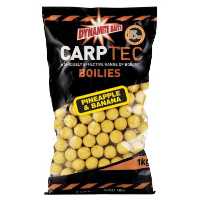 Бойлы тонущ. Dynamite Baits 15мм. 1 кг. Pineapple & Banana CarpTec DY1163