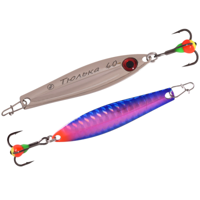 Блесна вертикальная EcoPro Тюлька 60мм 11гр. цвет PPH