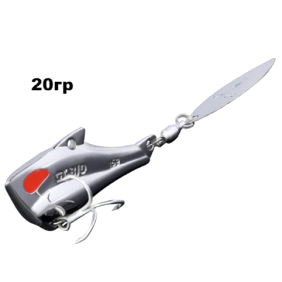 Блесна GT-BIO Killer 5.2см, 20гр, серебро, тройник ST-41