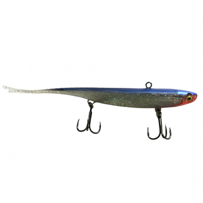 Баланслаг Jig It Whale Tail 130mm 22g цв. F15 Shiny blue