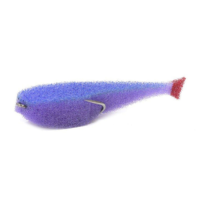 Поролоновая рыбка Lex Classic Fish CD UV 9 LBLB (сиреневое тело/синяя спина/красный хвост)