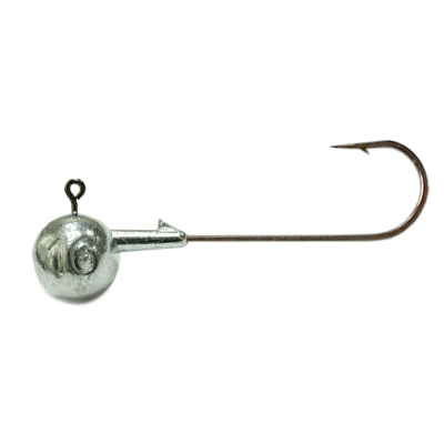 Джиг не крашеный Шар 16 гр, кр-к VD-070 GNB-070-16-4/0 10 шт