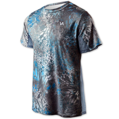 Футболка женская Veduta Air серия UPF50+ Reptile Skin Blue р.S