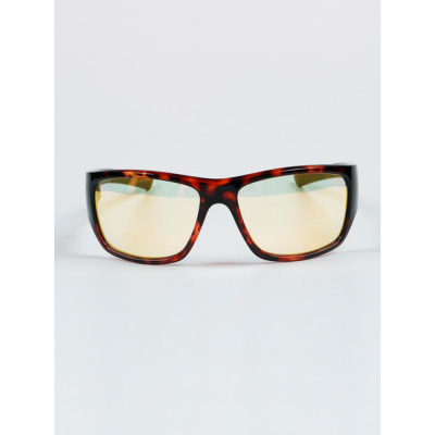 Очки поляризационные фотохромные Extreme Fishing ADD-704, цвет оправы Блестящий роговой, цвет линз Светло-золотой Revo