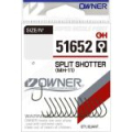 Одинарный крючок Owner 51652 Split Shotter №08 (51652-08)