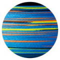 Шнур Owner Kizuna X8 Broad PE Multi color 10м 300м 0,42мм 40кг