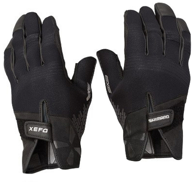 Перчатки теплые Shimano Xefo GL-279P BK XL