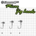 Джиг-головка Mikado Sensual - 1гр. (крючок 8 BN) с зацепкой (OMGAJSM1-8-3) (3шт.)