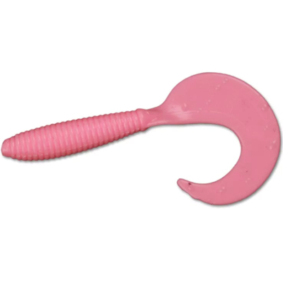 Силиконовая приманка Forsage Twister 2.4" 6см #004 Bubblegum (10 шт)
