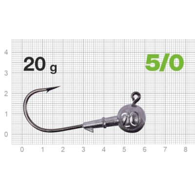 Джигер Nautilus Power 120 NP-1608 hook №5/0 20гр