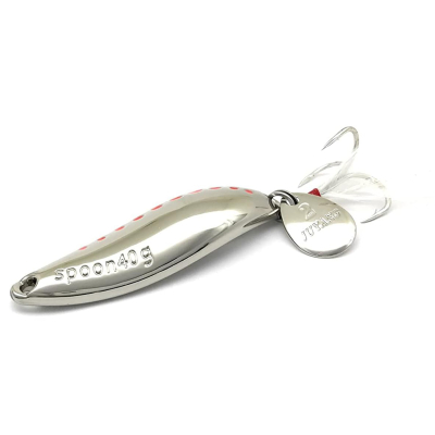 Блесна Juyang Leech 60гр. цвет silver