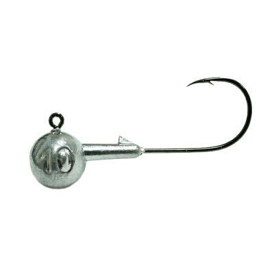 Джиг не крашеный Шар 10 гр, кр-к Saikyo GNB-071-10-5/0(25) 25 шт