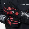 Перчатки Finntrail Impact GraphiteRed 2710 размер L