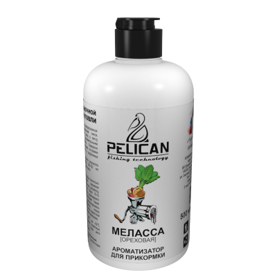 Добавка жидкая Pelican Меласса Ореховая 0.5л
