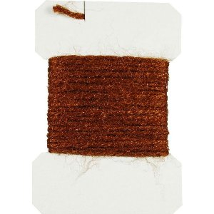 Metz Sparkle Yarn Brown 