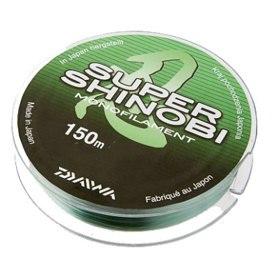 Леска Daiwa Super Shinobi 0,18мм 150м (светло-зеленая)