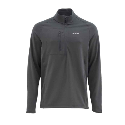 Пуловер Simms Fleece Midlayer Top, Raven, M