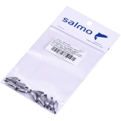 Груз Salmo Bullet на силиконовой трубке 1гр. 10шт