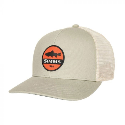 Кепка Simms Trout Patch Trucker '21, Khaki