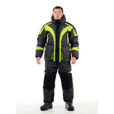 Костюм NovaTex «Флагман (поплавок)»  (таслан, темно-серый) GRAYLING, р-р 60-62 рост 182-188