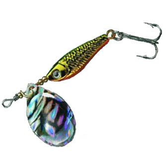 Блесна вращающаяся Daiwa Silver Creek Spinner R 1060C цв. Holo Green