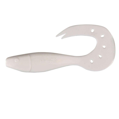 Силиконовая приманка Helios Kasandra 4" 29/10,9см White 5шт. (HS-34-001)