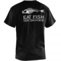 Футболка Grundens Eat Fish T-Shirt, Black, M