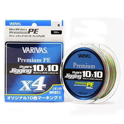 Шнур Varivas Avani Jigging 10x10 Premium x4 200m #0.8 new