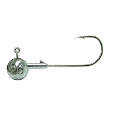 Джиг не крашеный Шар 26 гр, кр-к Gamakatsu GNB-077-26-5/0 10 шт