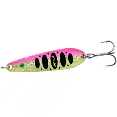 Блесна колеблющаяся Sprut Lucky Spoon (55mm/11g) цв. GPN