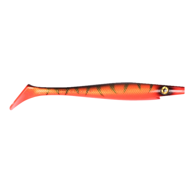 Силиконовая приманка Strike Pro Pig Shad Tournament 180мм 30гр (SP-172M) цвет: Red Tiger